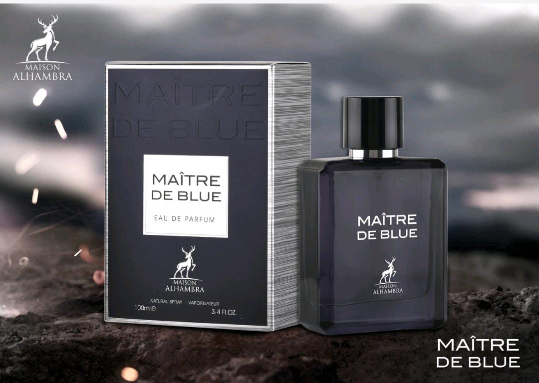 عطر و ادکلنMAITRE DE BLUE مایتر در بلو مشابه بلو د شنل از شرکت الحمبرا حجم 100ml عطر و ادکلنMAITRE DE BLUE مایتر در بلو مشابه بلو د شنل از شرکت الحمبرا حجم 100ml