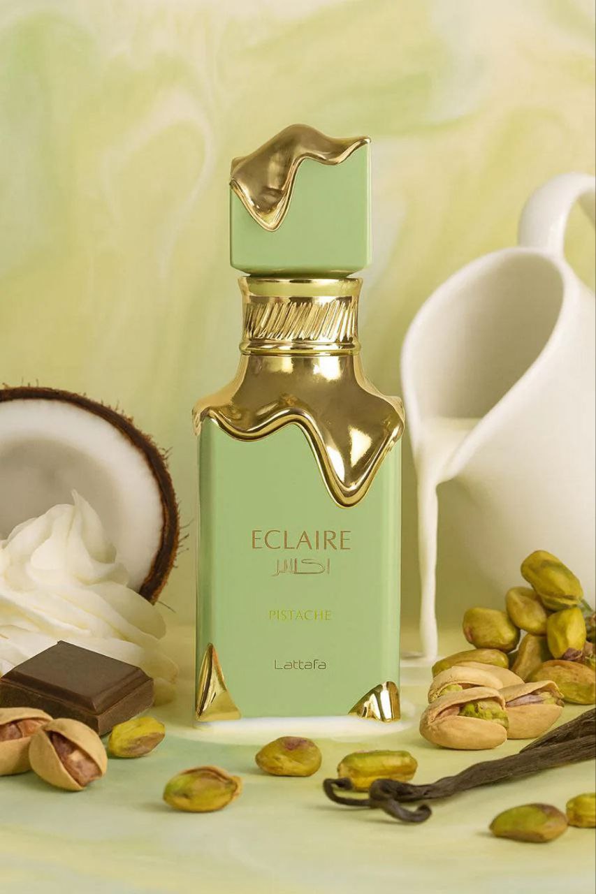 عطر و ادکلن ECLAIR PISTACHE اکلایر پیستاچی شرکت لطافه حجم 100ml