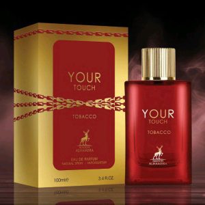عطر و ادکلن YOUR TOUCH TOBACCO یور تاچ توباکو مشابه استرانگر ویت یو توباکو از شرکت الحمبرا حجم 100ml