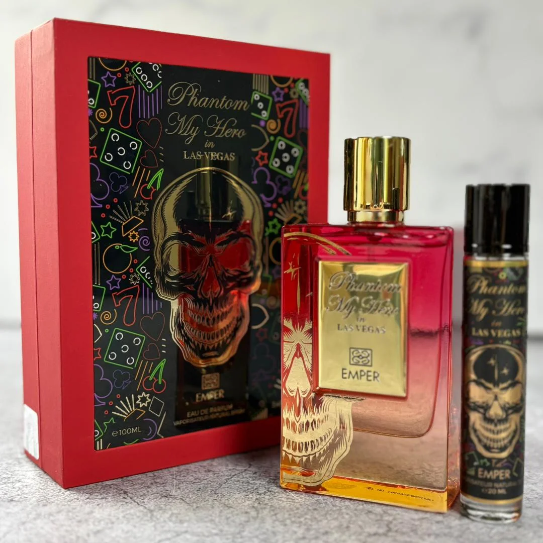 عطر و ادکلن Phantom My Hero Las Vegas فانتوم مای هیرو لاس وگاس از شرکت امپر مشابه بوی بای کیلیان رولینگ این لاو حجم 100ml