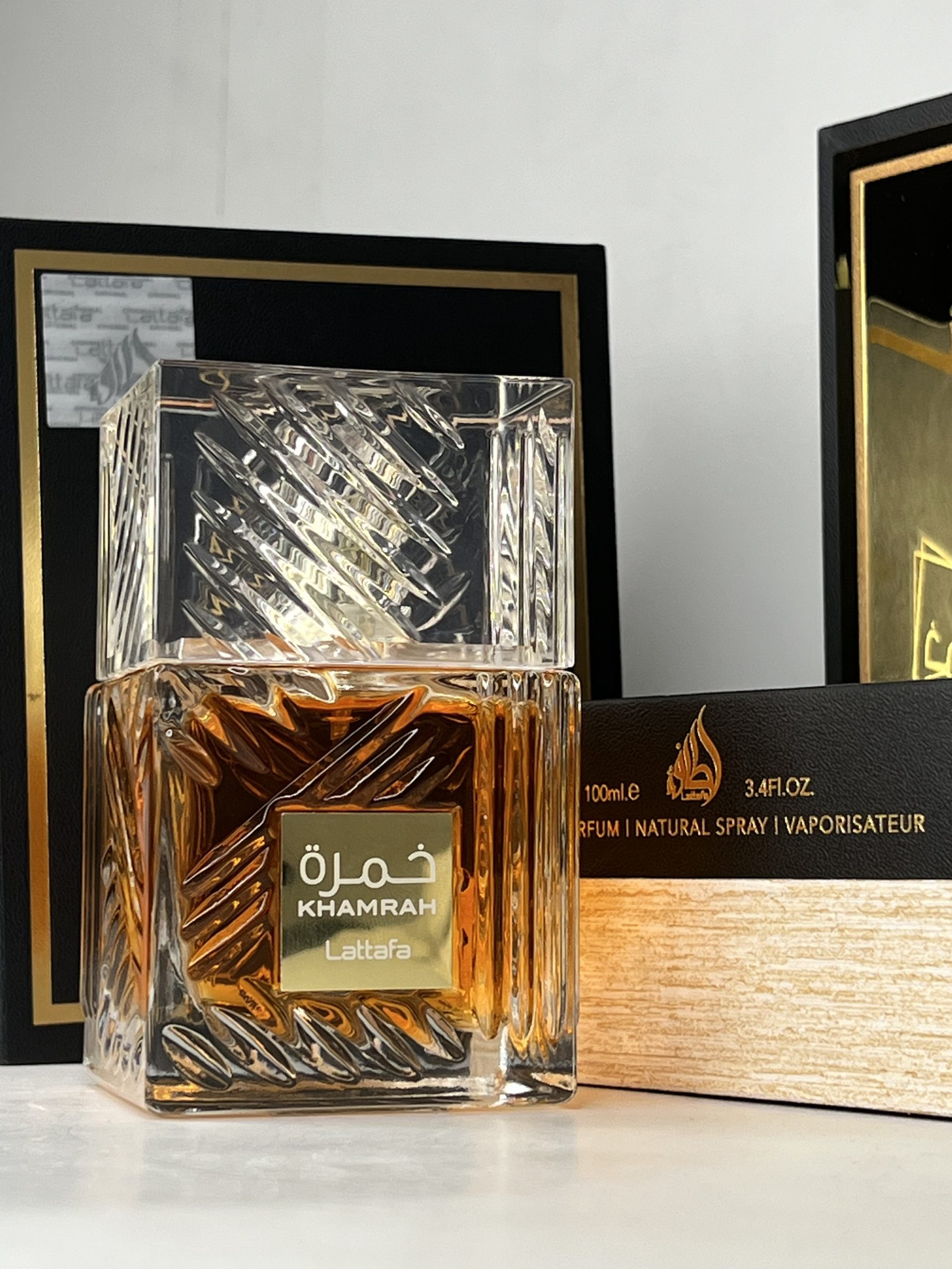 عطر و ادکلن KHAMRAH خمره از شرکت لطافه مشابه انجلز شیر بای کیلیان حجم 100ml عطر و ادکلن KHAMRAH خمره از شرکت لطافه مشابه انجلز شیر بای کیلیان حجم 100ml