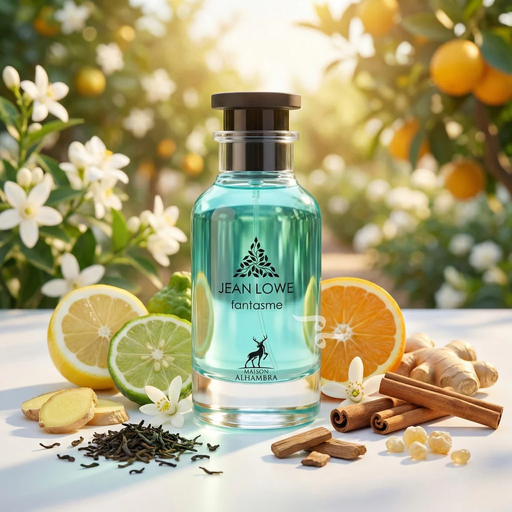 عطر و ادکلن JEAN LOWE fantasme (New) جین لووه فانتزم از شرکت الحمبرا مشابه بوی لویی ویتون ایمجینیشن حجم 100ml