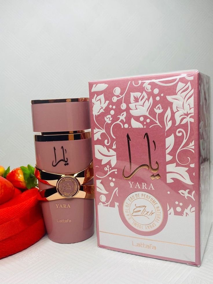 عطر و ادکلن YARA ELIXIR (New) یارا الکسیر از شرکت لطافه مشابه بوی کایالی یام بوجی مارشمالو حجم 100ml