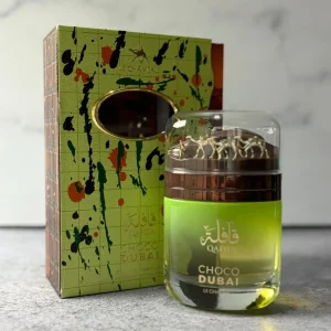 عطر و ادکلن QAFILA CHOCO DUBAI قافله چوکو دبی از شرکت له شامو رایحه دبی چاکلت حجم Original 100ml