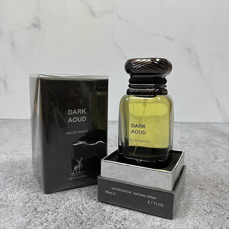 عطر و ادکلن DARK AOUD دارک عود از شرکت الحمبرا مشابه تامفورد عود وود حجم 80ml عطر و ادکلن DARK AOUD دارک عود از شرکت الحمبرا مشابه تامفورد عود وود حجم 80ml