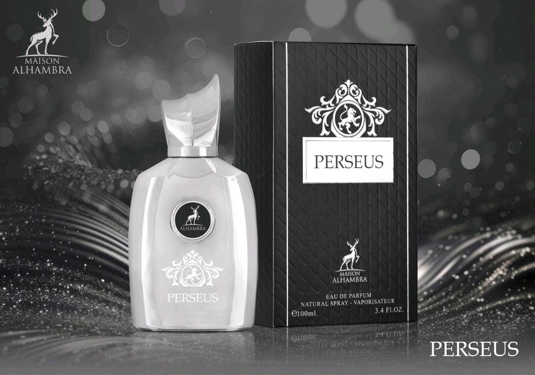 عطر و ادکلن PERSEUSپرسیوس از شرکت الحمبرا مشابه بوی مارلی پگاسوس حجم 100ml عطر و ادکلن PERSEUSپرسیوس از شرکت الحمبرا مشابه بوی مارلی پگاسوس حجم 100ml