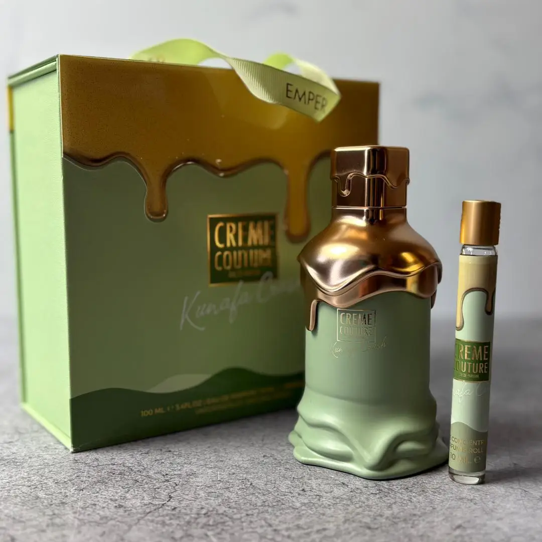 عطر و ادکلن گیفت،کادویی(لوکس)CEREM COUTURE Kunafa Crush کرم کوتور کونافا کراش از شرکت له شامو،امپرحجم 120ml