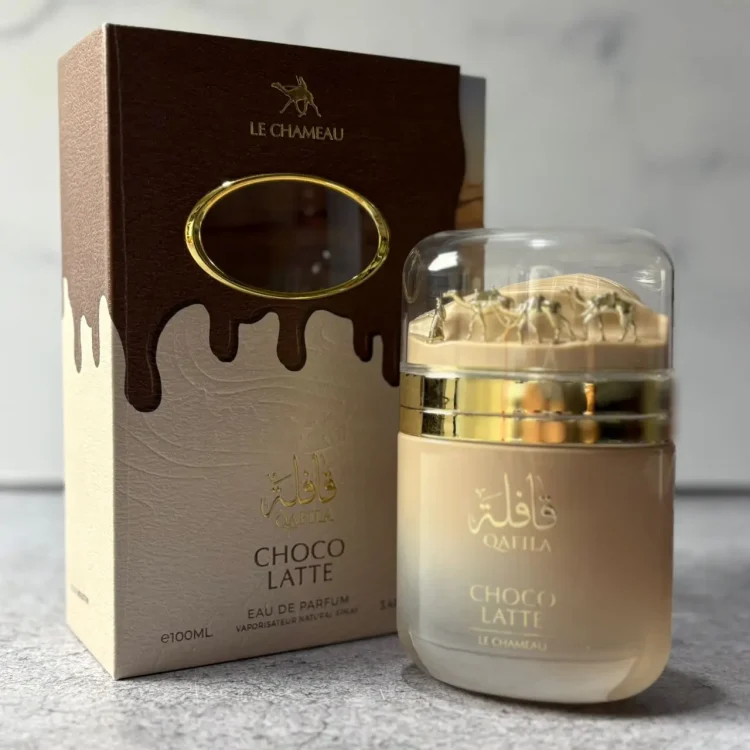 عطر و ادکلنqafila Choco Latte قافله چوکو لته از شرکت له شامو مشابه بوی بیلی آیلیش حجم 100ml