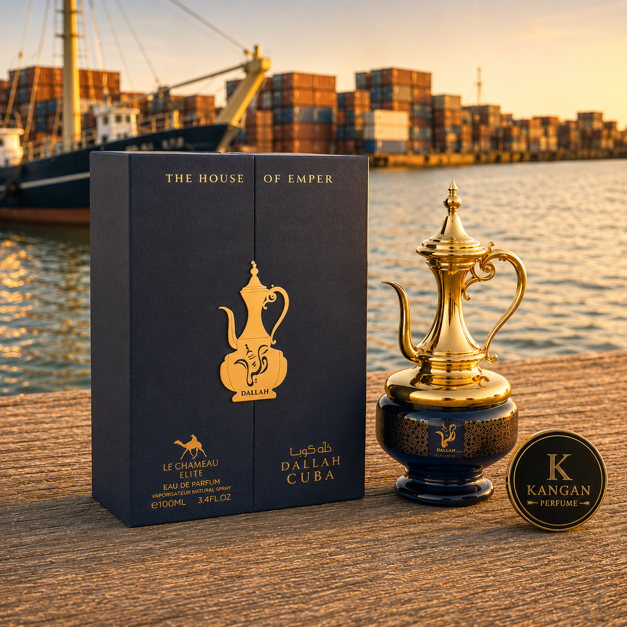 عطر و ادکلن DALLAH CUBA دله کوبا از شرکت له شامو،امپر مشابه بوی امپریال والی قصه حجم Original 100ml