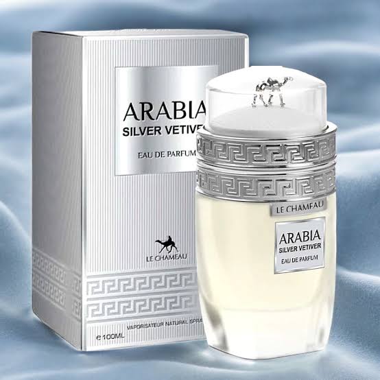 عطر و ادکلن ARBIA SILVER VETIVERعربیا سیلور وتیور از شرکت له شامو مشابه تامفورد گری وتیور حجم 100ml
