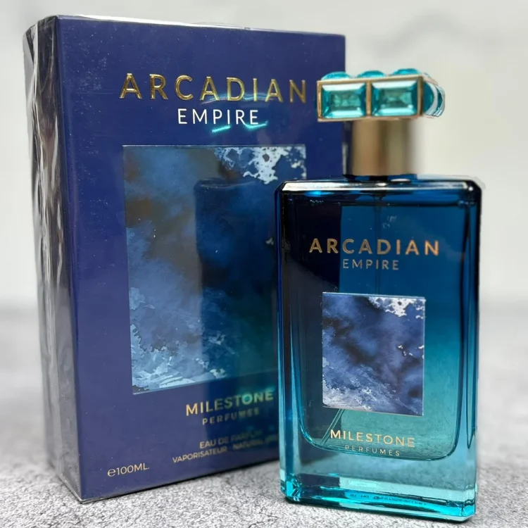 عطر و ادکلن ARCADIAN EMPIRE ارکادایان امپایر از شرکت مایلستون مشابه کرید اونتوس حجم 100ml
