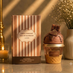 عطر و ادکلن Choco Overdose چوکو اوردوز(بستنی)از شرکت لطافه حجم75ml