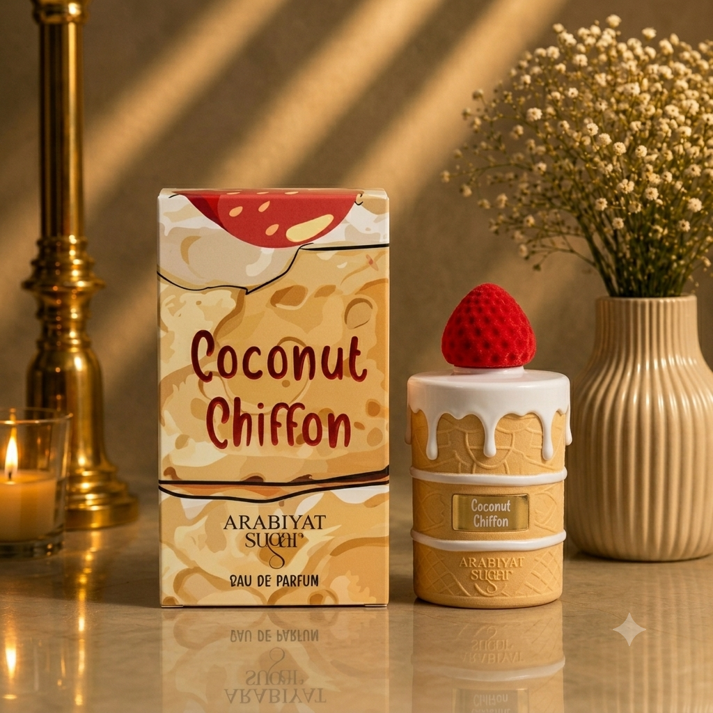 عطر و ادکلن Coconut Chiffon کوکونات شیفون از شرکت عربیات شوگر حجم100ml