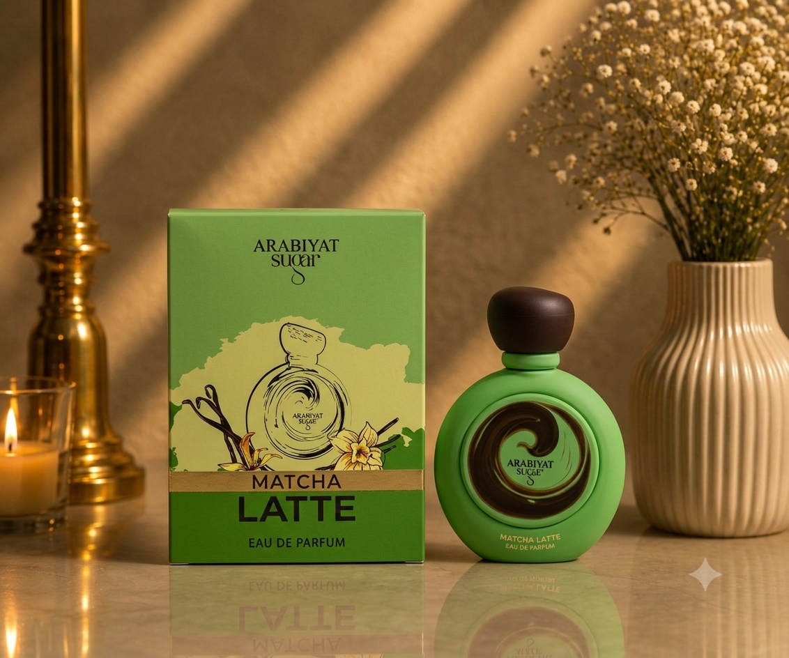 عطر و ادکلن Matcha Latte ماچا لته از شرکت عربیات شوگر حجم 100ml