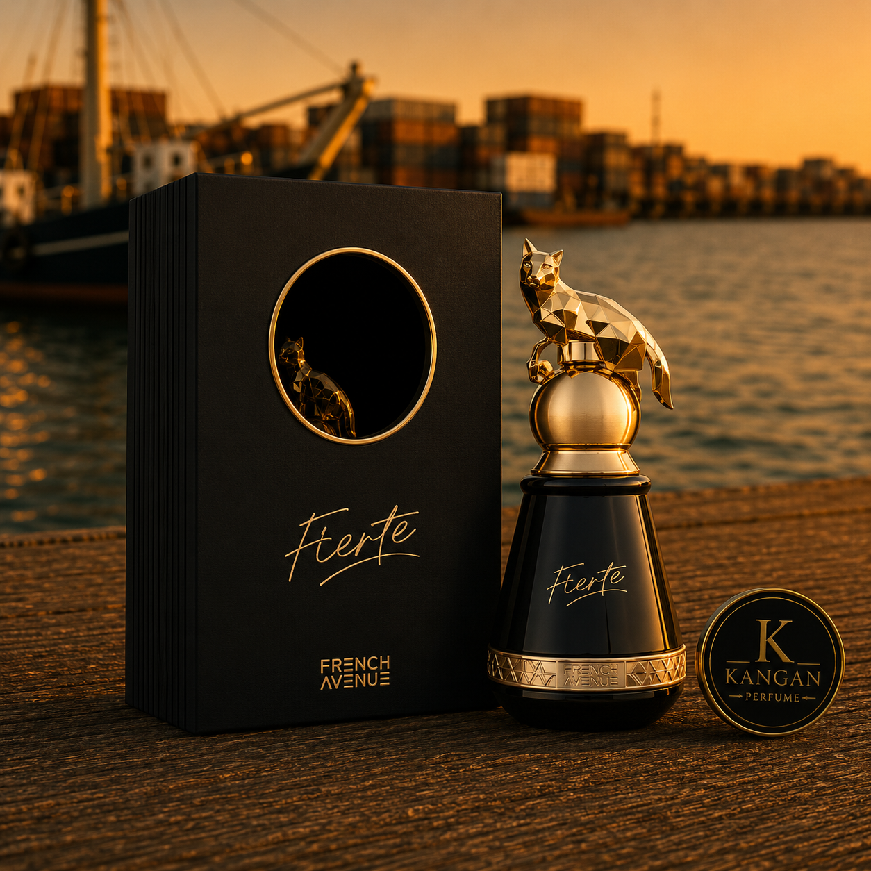 عطر و ادکلن Fierte فیرت از شرکت فرنچ اونیو بهترین مشابه بوی بیبی کت ایو سن لورن حجم Original 80ml