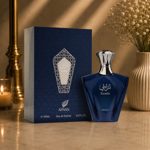 عطر و ادکلن Turathi Blue تراثی بلو از شرکت افنان مشابه بوی بولگاری تایگر حجم90ml