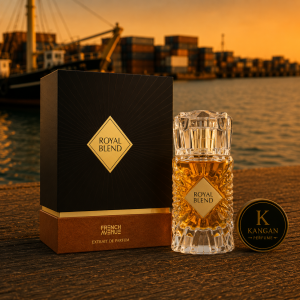 عطر و ادکلن Royal Blend رویال بلاند از شرکت فرنچ اونیو بهترین مشابه بوی انجلز شیر بای کیلیان EXTRAIT DE PARFUM حجم Original 100ml