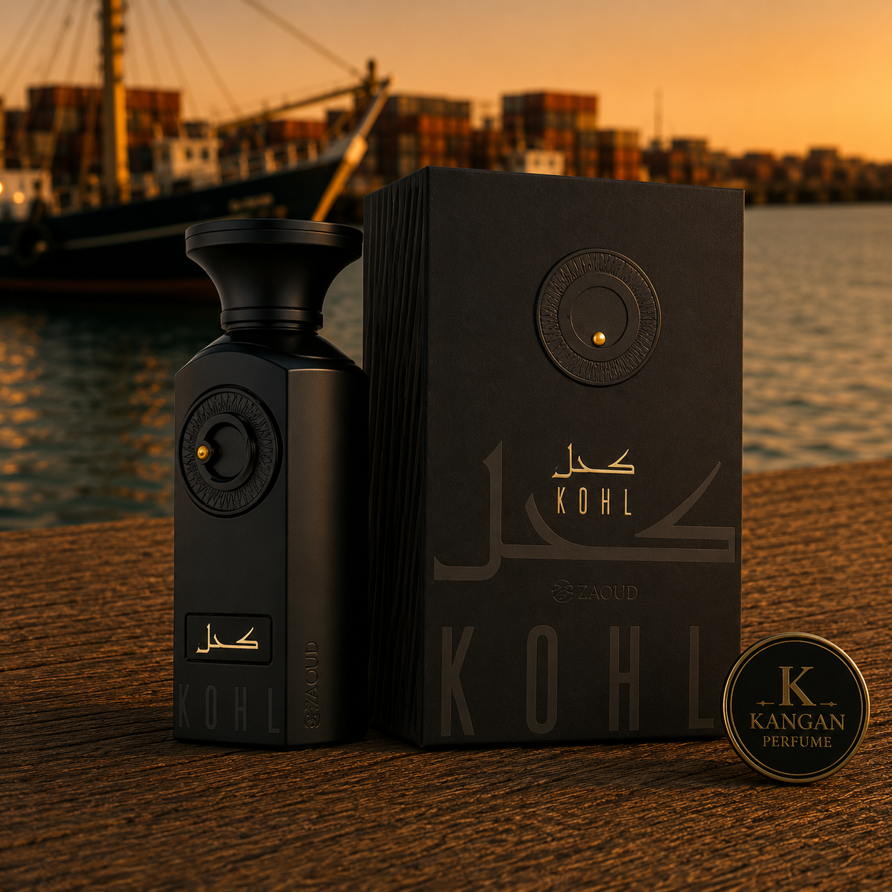 عطر و ادکلن Kohl کهل از شرکت فرگرانس ورد مشابه بوی باکیفیت به تام فورد بلک لاکر حجم 100ml