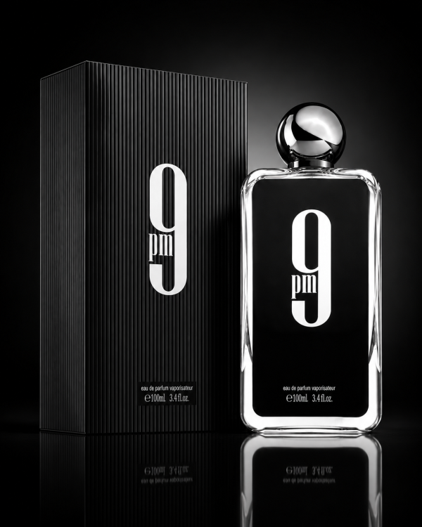 عطر و ادکلن 9PM ناین پی ام از شرکت افنان مشابه بوی ژان پول گوتیه اولترا میل حجم 100ml