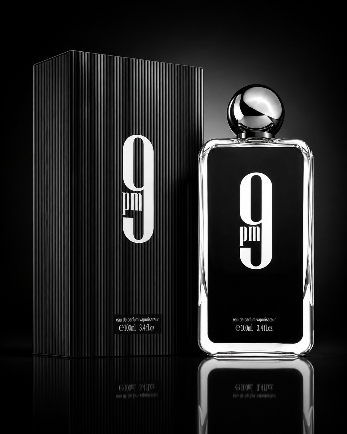 عطر و ادکلن 9PM ناین پی ام از شرکت افنان مشابه بوی ژان پول گوتیه اولترا میل حجم 100ml