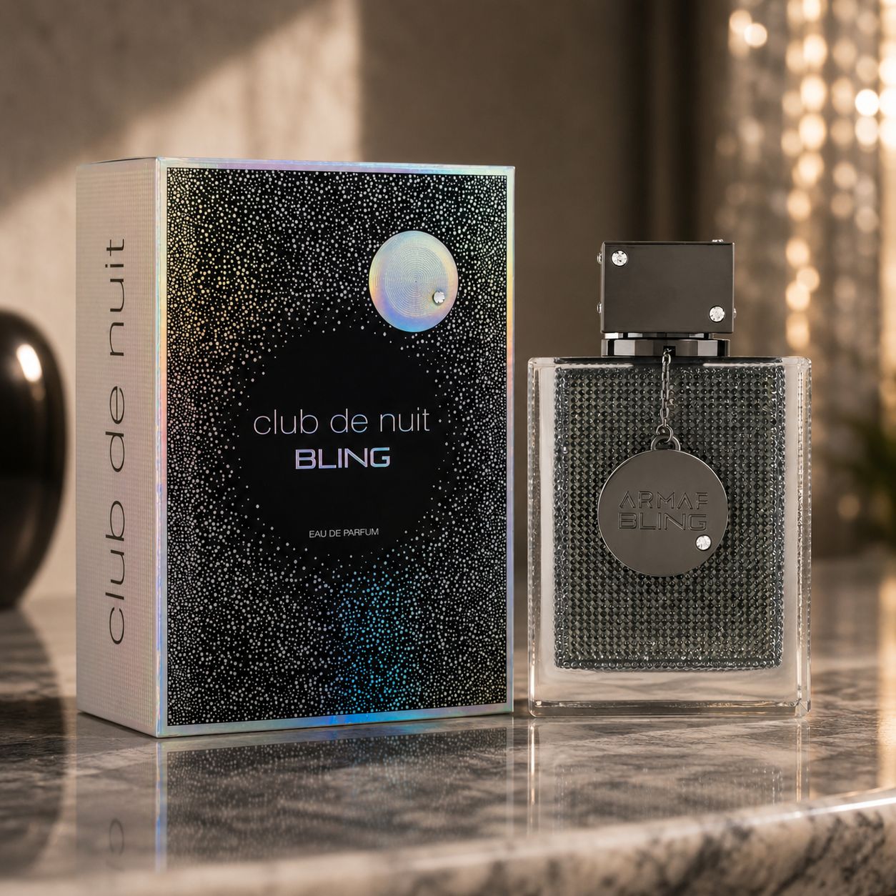 عطر و ادکلن club de nuit BLING کلاب د نایت بلینگ از شرکت آرماف حجم 75ml