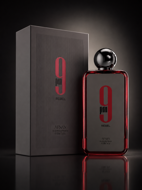 عطر و ادکلن 9PM Rebel ناین پی ام ریبل از شرکت افنان حجم 100ml