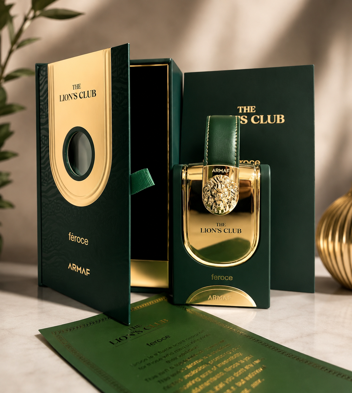 عطر و ادکلن THE LION’S CLUB feroce در لاینز کلاب فروس از شرکت ارماف بهترین مشابه مارلی هالتان حجم 100ml