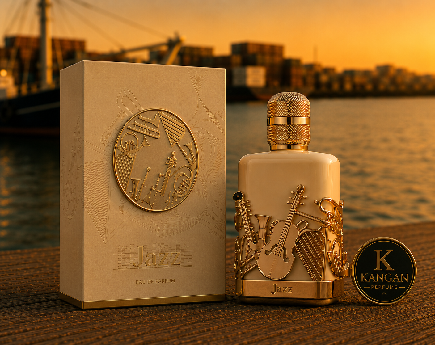 عطر و ادکلن Notes Jazz نوت جاز از شرکت فرگرانس ورد مشابه بوی مرسدس بنز کلاب بلک حجم 100ml