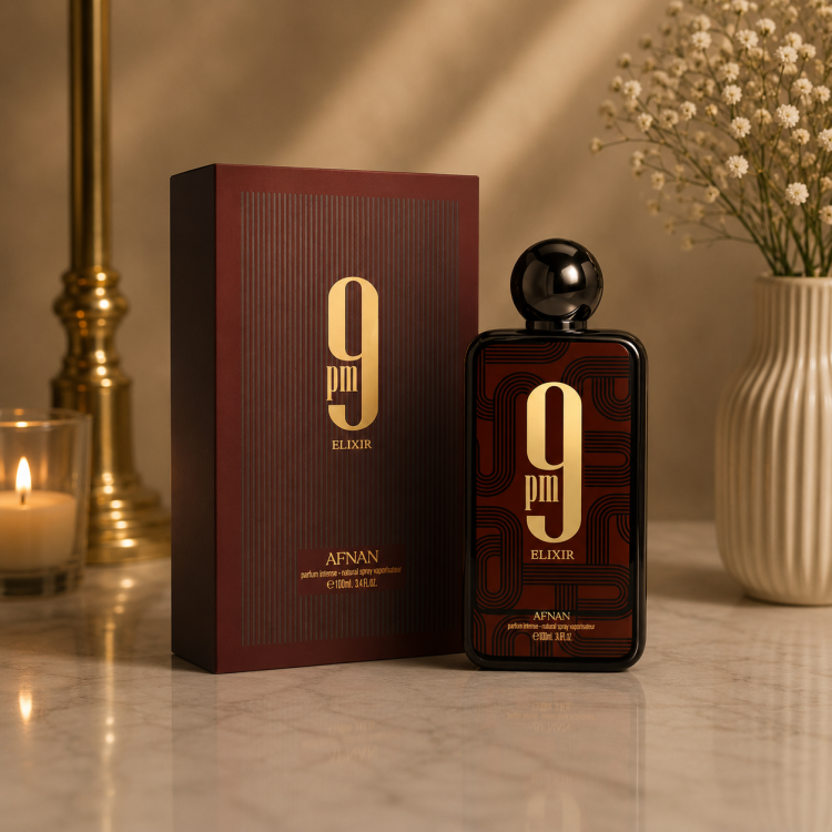 عطر و ادکلن 9PM Elixir ناین پی ام الکسیر از شرکت افنان حجم 100ml
