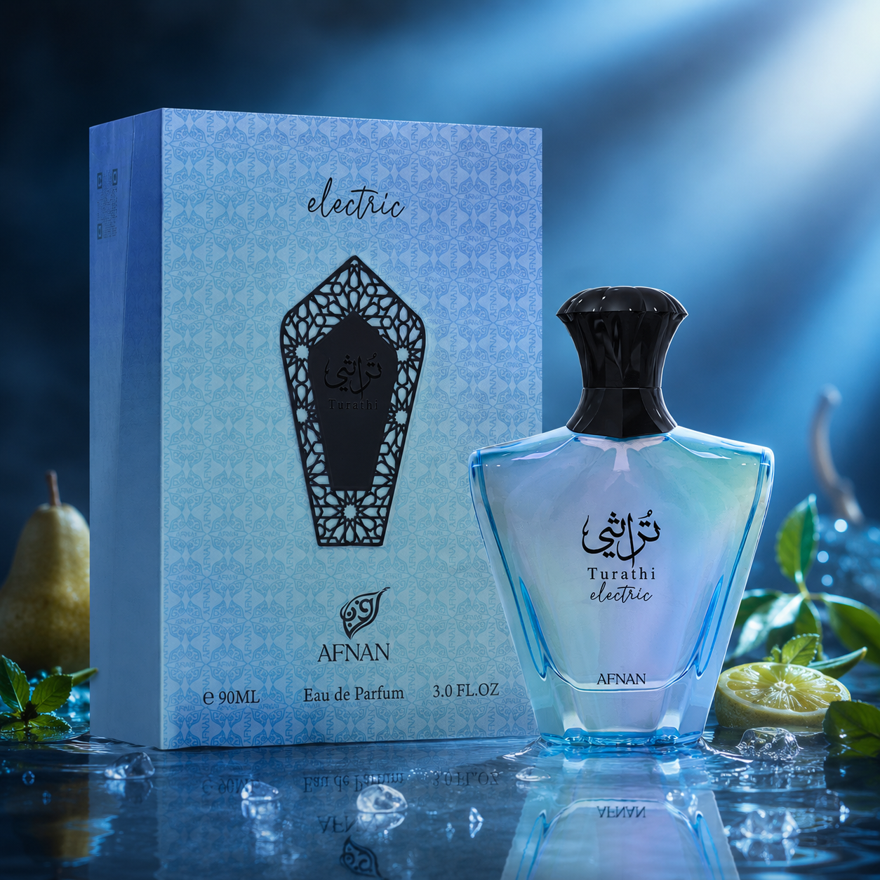 عطر و ادکلن Turathi Electric توراثی الکتریک از شرکت افنان مشابه بوی بلو تالیسمان حجم 90ml عطر و ادکلن Turathi Electric توراثی الکتریک از شرکت افنان مشابه بوی بلو تالیسمان حجم 90ml