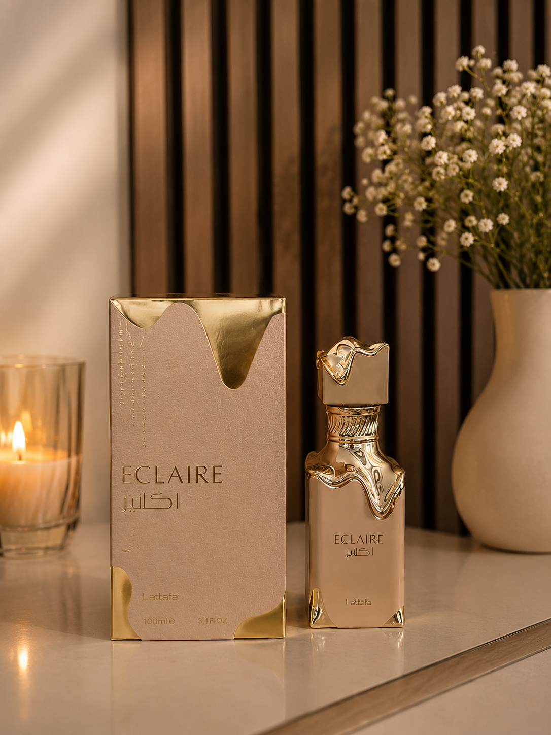 عطر و ادکلن Eclaire اکلایر از شرکت لطافه مشابه بوی بایانکو لته حجم 100ml