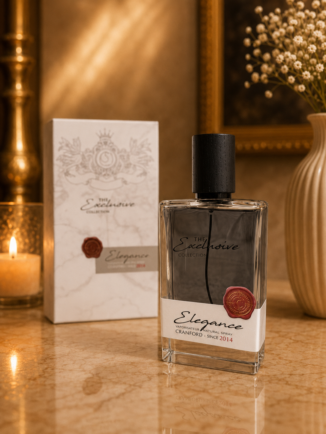 عطر و ادکلن Elegance الگانس از شرکت کرانفورد مشابه بوی مارک انتونی بارووا گنمید(گانیمید) حجم 125ml