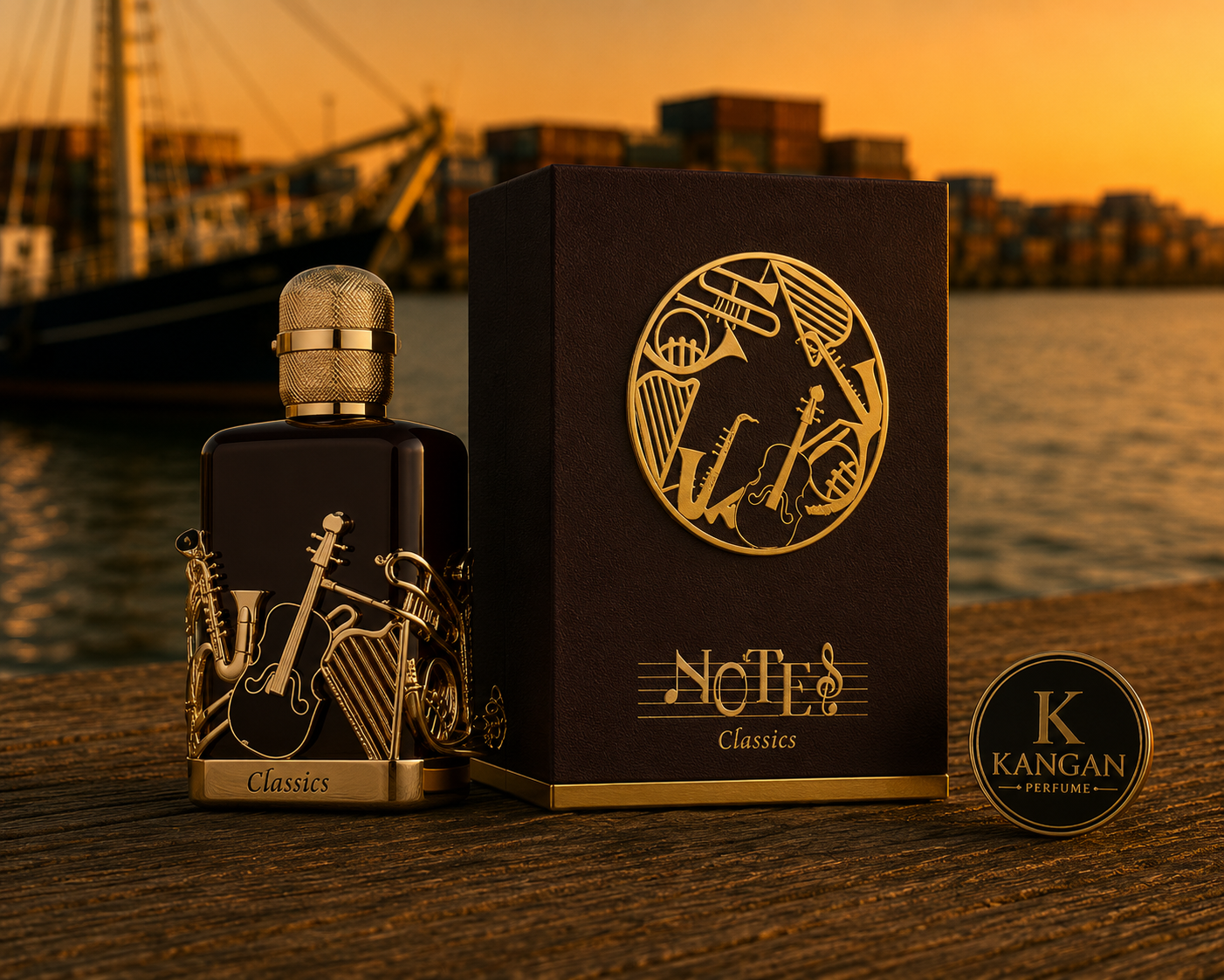 عطر و ادکلن Notes Classics نوت کلاسیک از شرکت فرگرانس ورد مشابه بوی چری پانک حجم 100ml