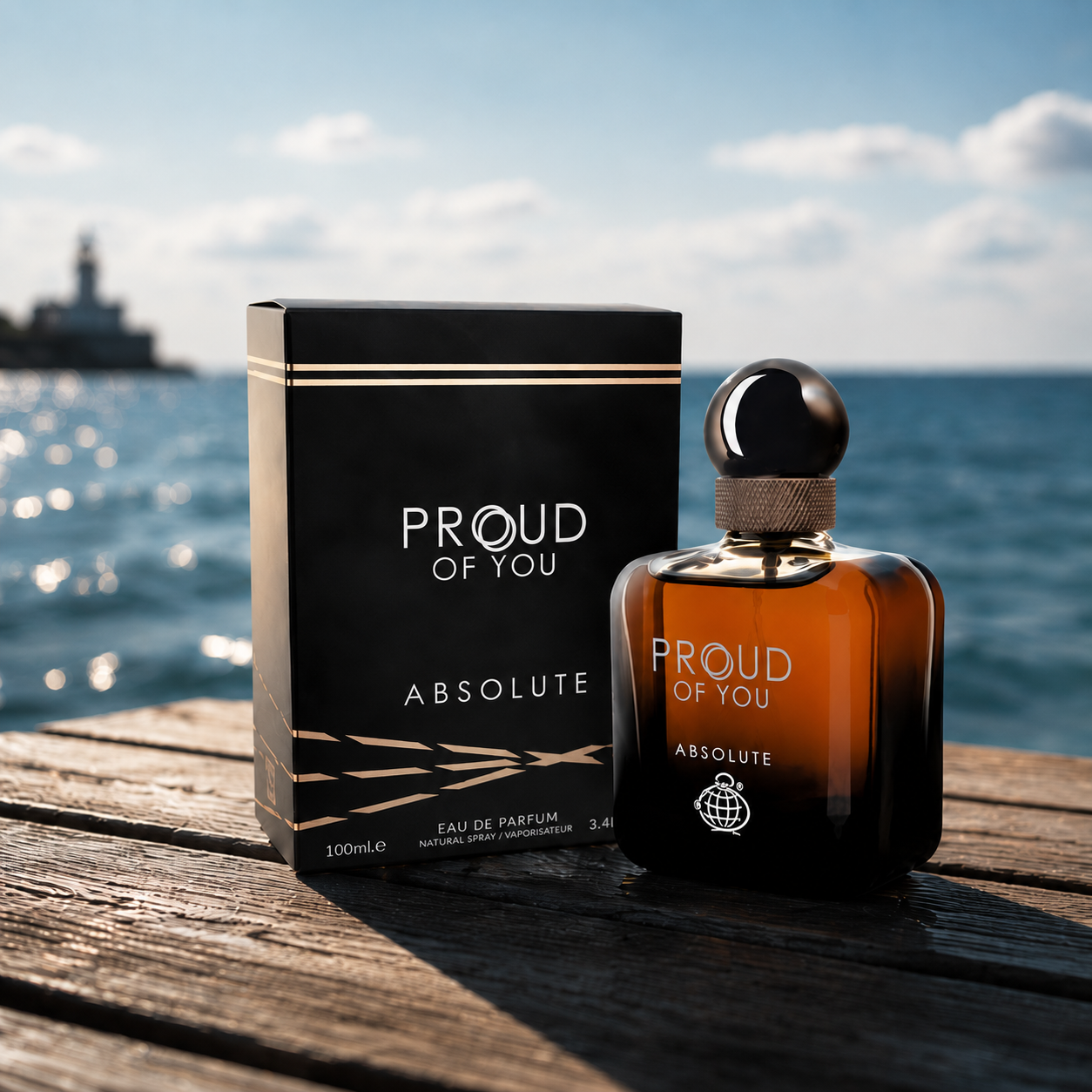 عطر و ادکلن Proud Of You Absolute پرود اف یو ابسولوت از شرکت فرگرانس مشابه بوی استرانگر ویت یو ابسولوتی حجم 100ml