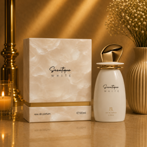 عطر و ادکلن Scentique White سنتیک وایت از شرکت احمد مغربی حجم Original 100ml