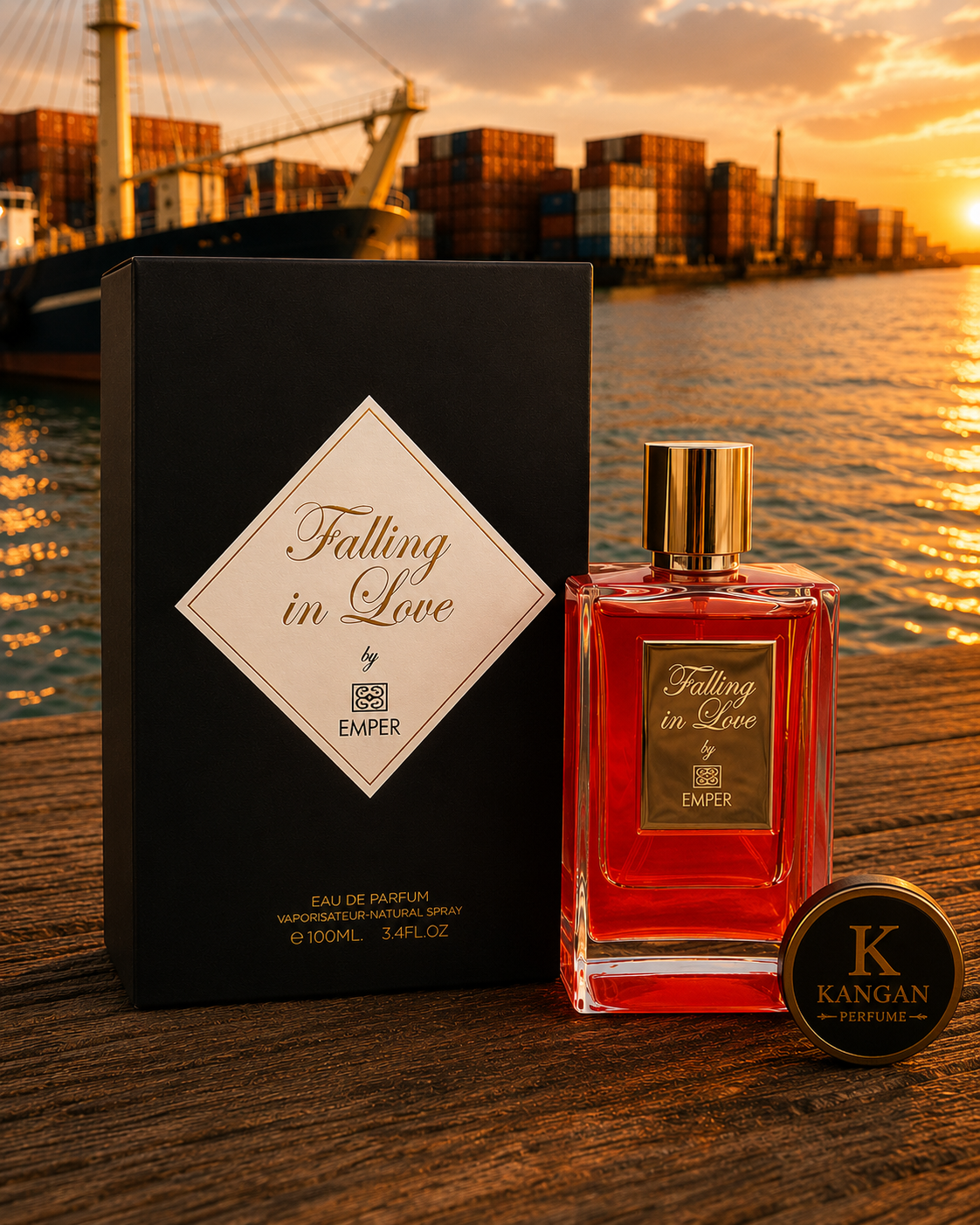 عطر و ادکلن Falling in Love فالینگ این لاو از شرکت امپر مشابه بوی رولینگ این لاو بای کیلیان حجم Original 100ml