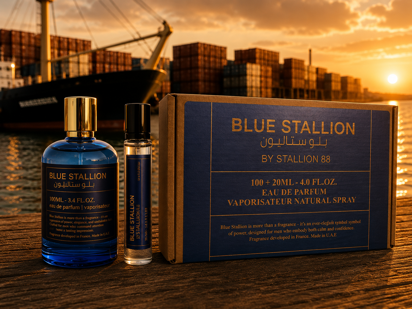 عطر و ادکلن BLUE STALLION بلو استالیون از شرکت امپر مشابه بوی بلو تالیسمان اکستریت حجم 120ml عطر و ادکلن BLUE STALLION بلو استالیون از شرکت امپر مشابه بوی بلو تالیسمان اکستریت حجم 120ml