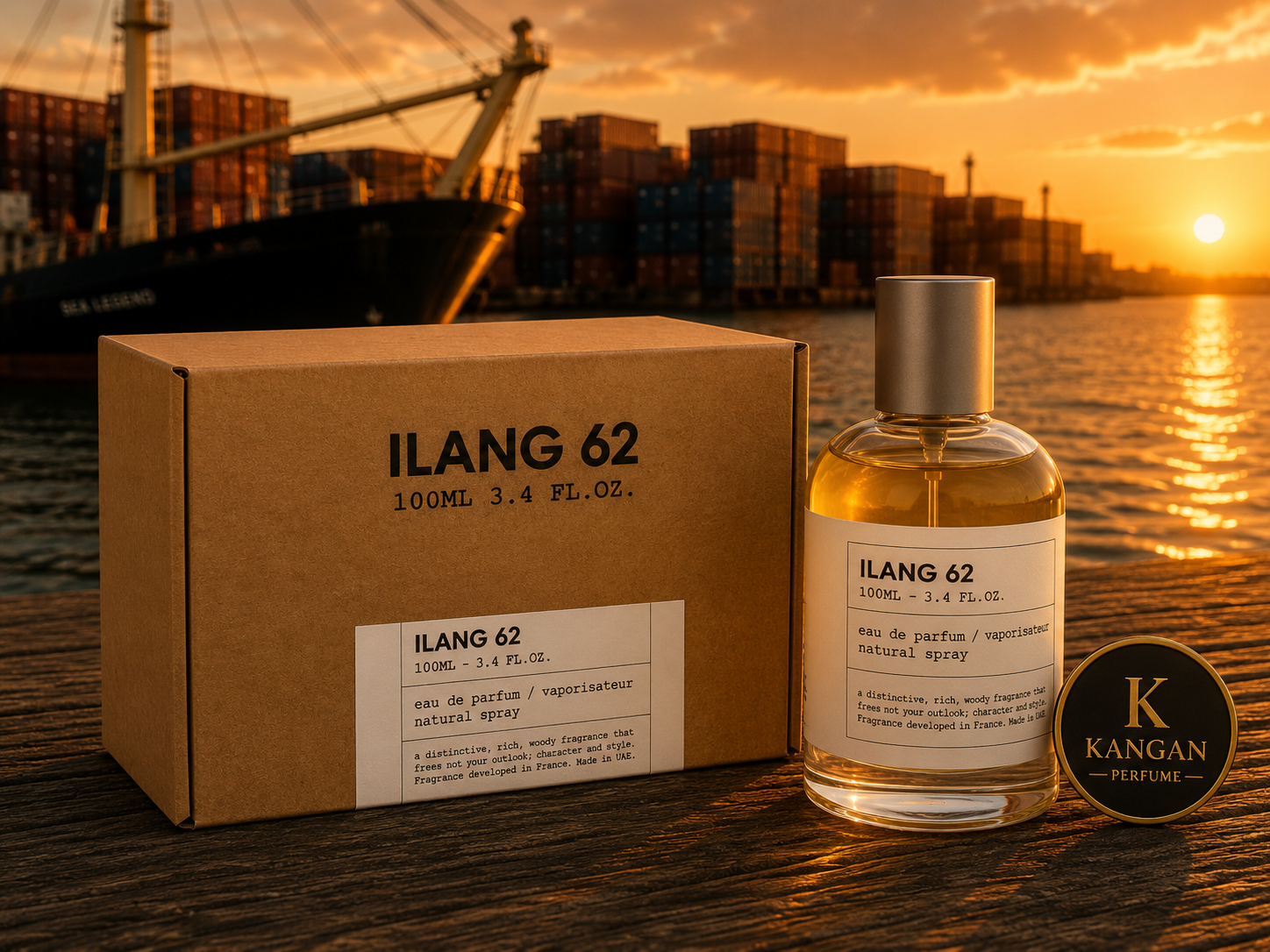 عطر و ادکلن Ilang 62 ایلانگ 62 از شرکت امپر مشابه بوی یالانگ 49 له لابو حجم Original 100ml
